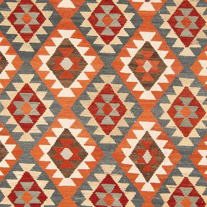 Kelim Rug - Splash - 301 x 207 cm - multicolored