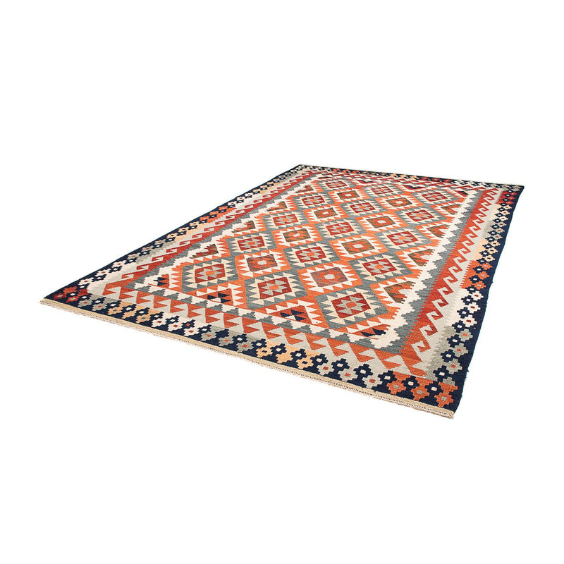 Kelim Rug - Splash - 301 x 207 cm - multicolored