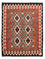 Kelim Rug - Splash - 196 x 149 cm - multicolored