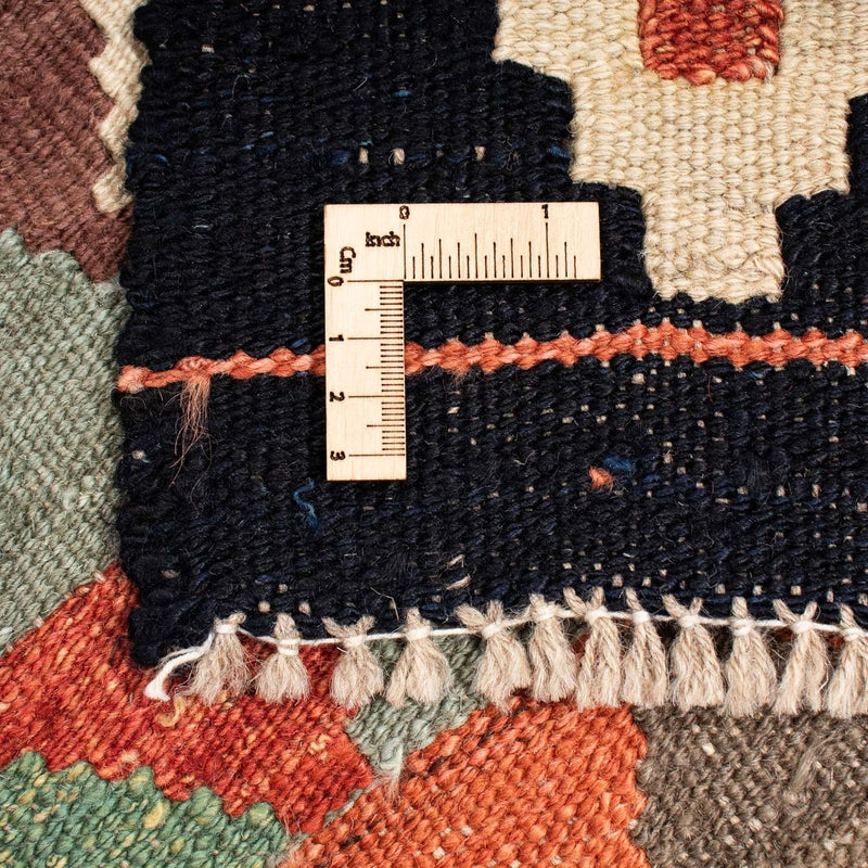 Kelim Rug - Splash - 196 x 149 cm - multicolored