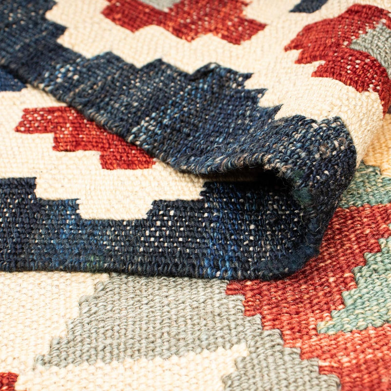 Kelim Rug - Splash - 203 x 153 cm - multicolored