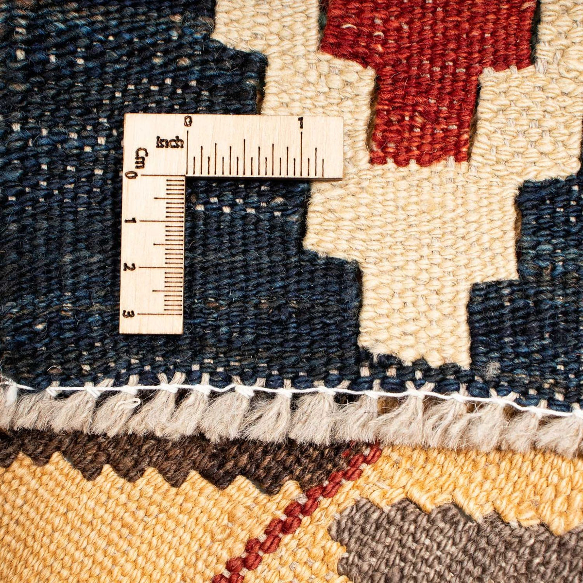 Kelim Rug - Splash - 203 x 153 cm - multicolored