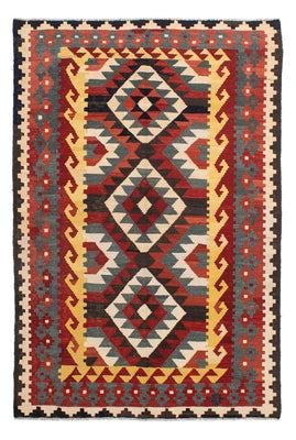 Kelim Rug - Splash - 260 x 137 cm - multicolored