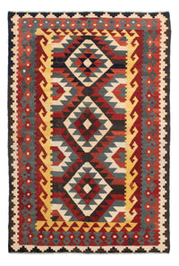 Kelim Rug - Splash - 260 x 137 cm - multicolored