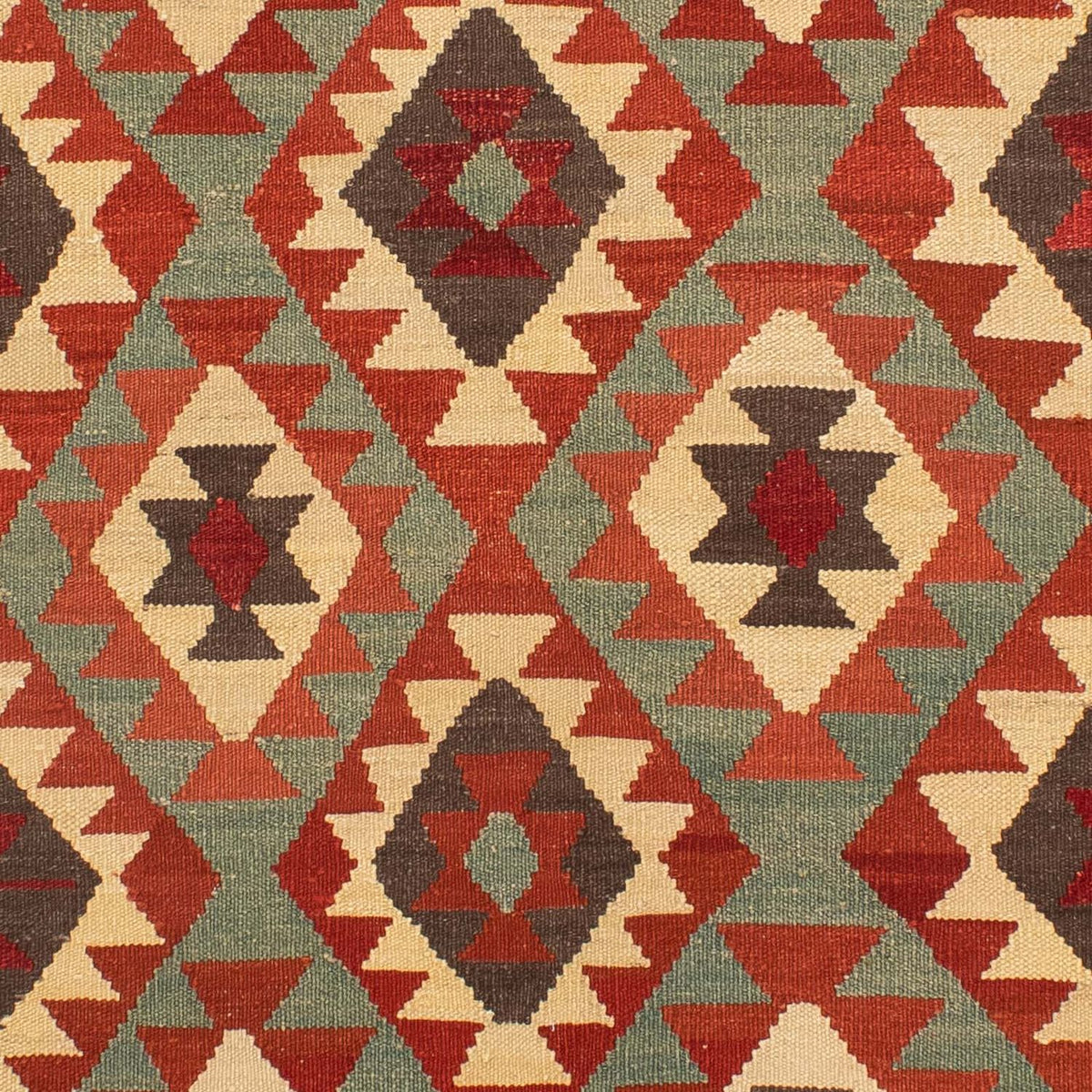 Kelim Rug - Splash - 215 x 157 cm - multicolored