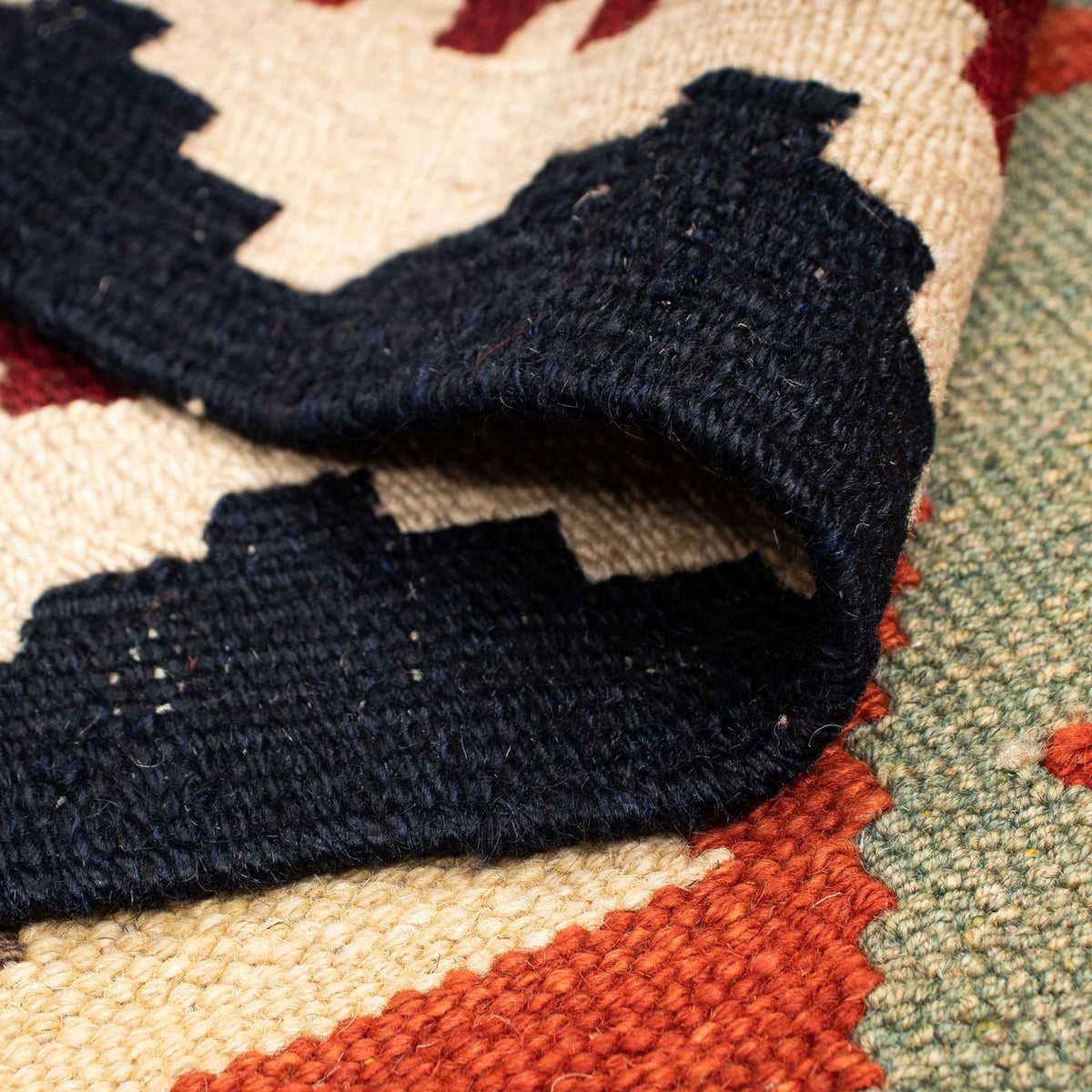 Kelim Rug - Splash - 215 x 157 cm - multicolored