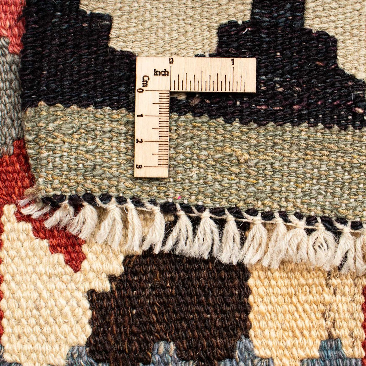 Kelim Rug - Splash - 206 x 123 cm - multicolored