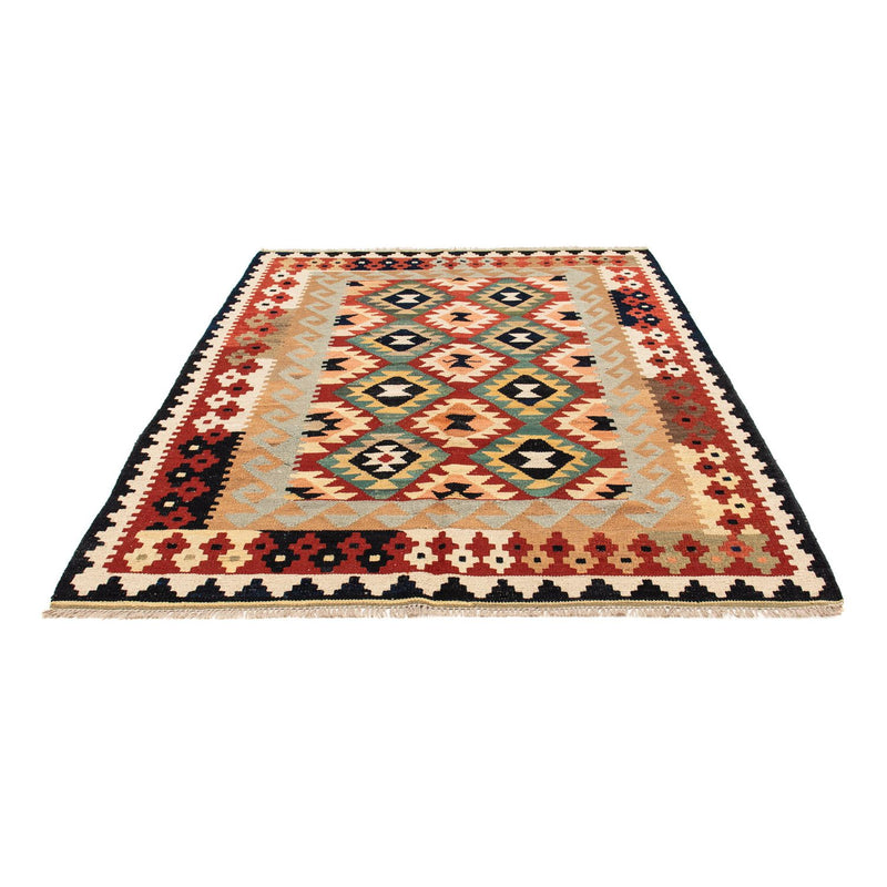 Kelim Rug - Splash - 189 x 152 cm - multicolored