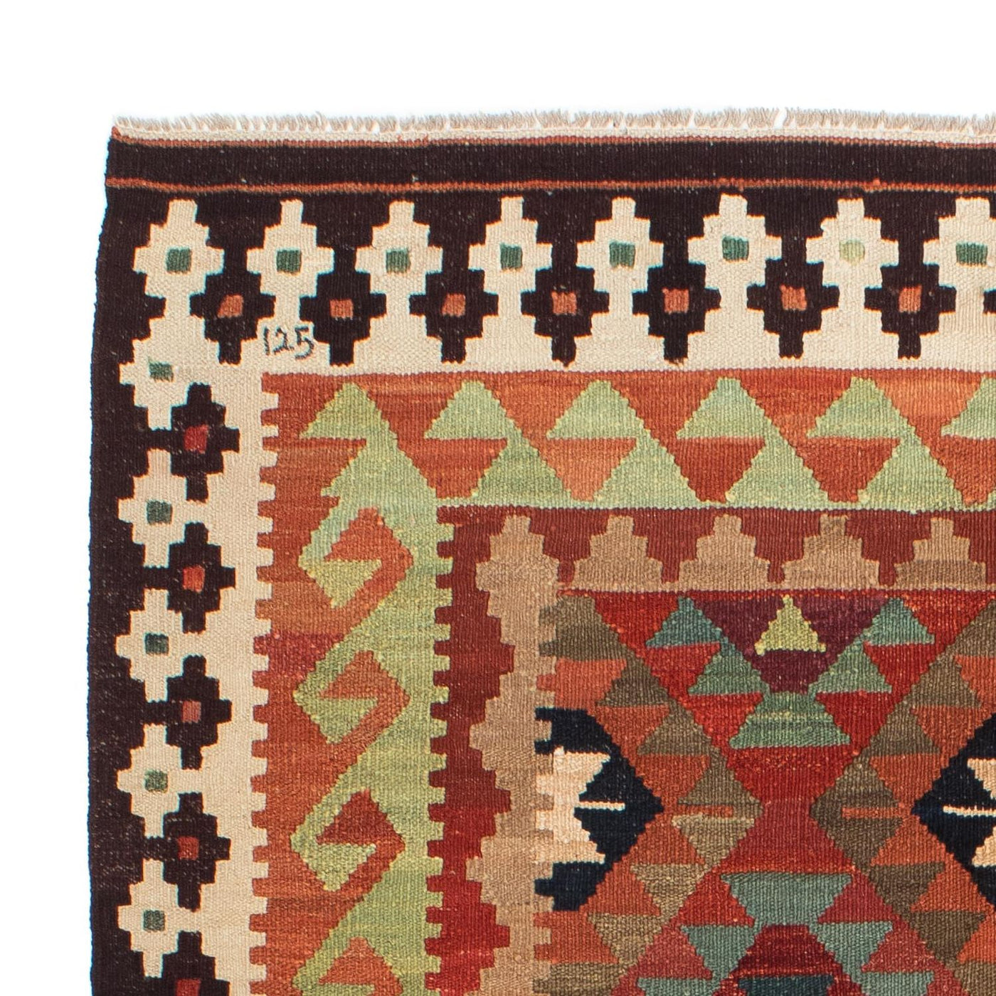 Kilim Maimana Rug 211x154cm - Wool Rug
