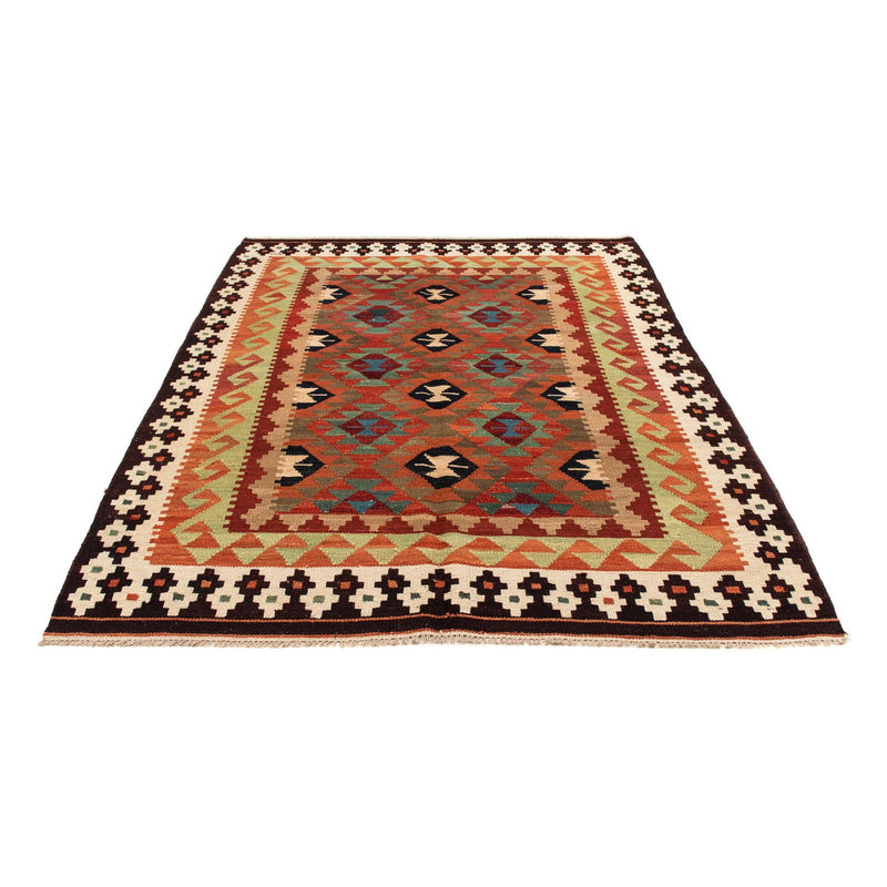 Kelim Rug - Splash - 211 x 154 cm - multicolored