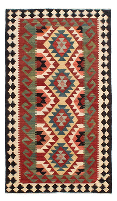 Runner Kelim Rug - Splash - 224 x 129 cm - multicolored