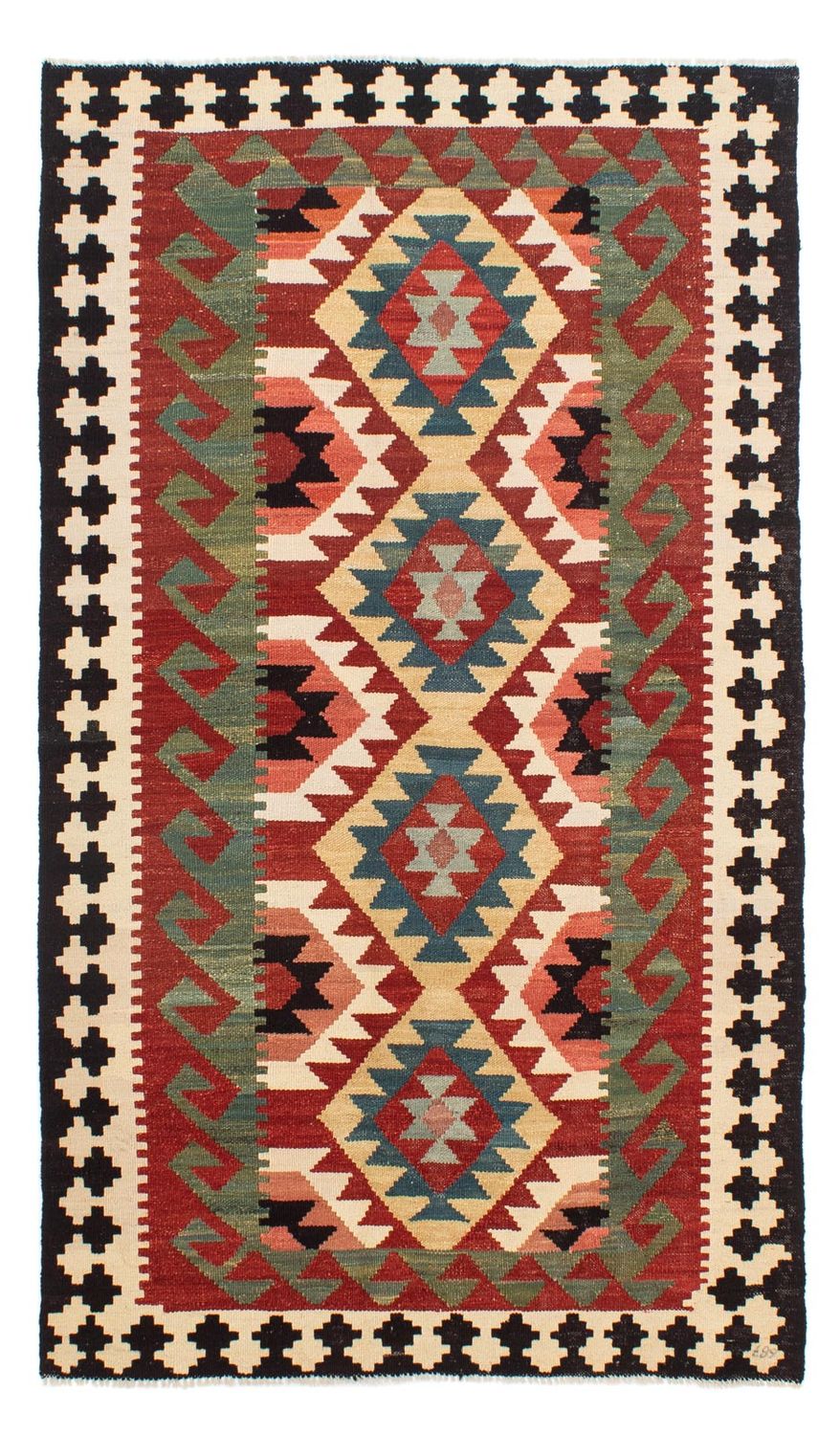 Runner Kelim Rug - Splash - 224 x 129 cm - multicolored