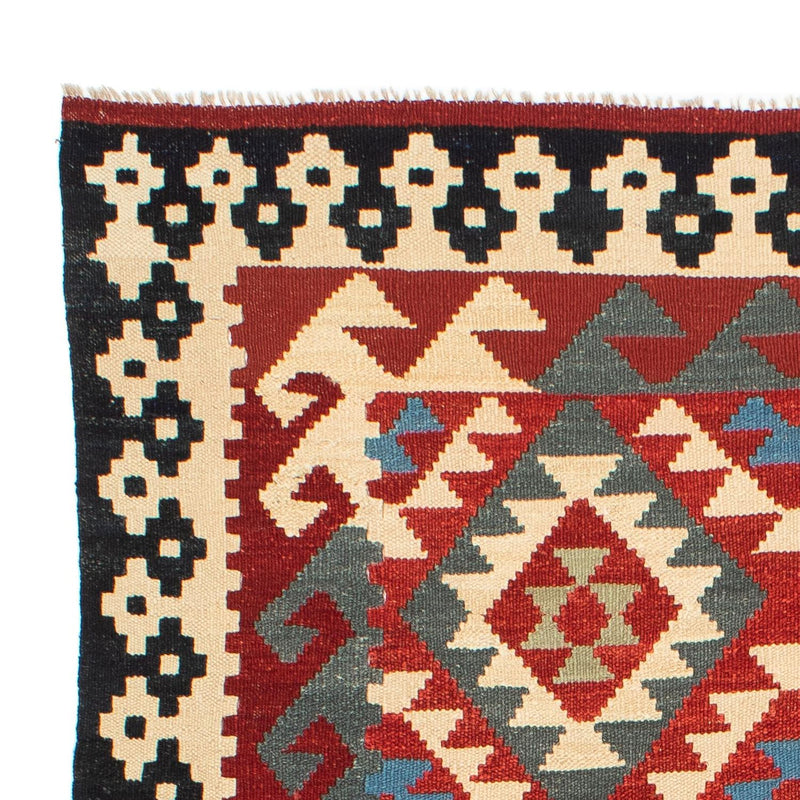 Kelim Rug - Splash - 199 x 163 cm - multicolored