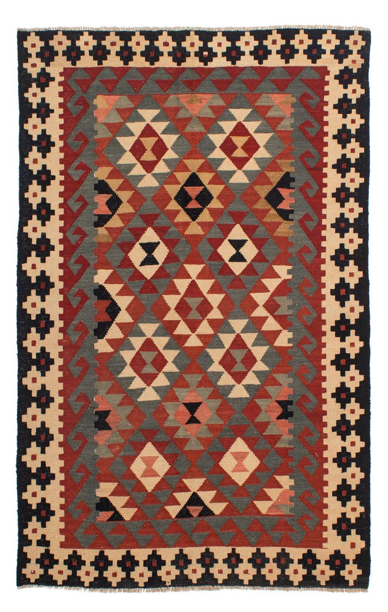 Kelim Rug - Splash - 207 x 146 cm - multicolored