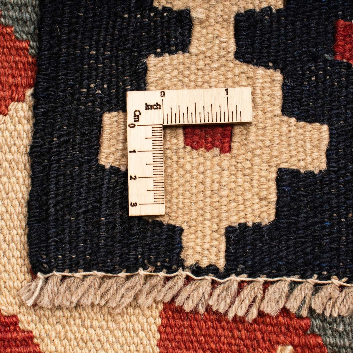 Kelim Rug - Splash - 207 x 146 cm - multicolored