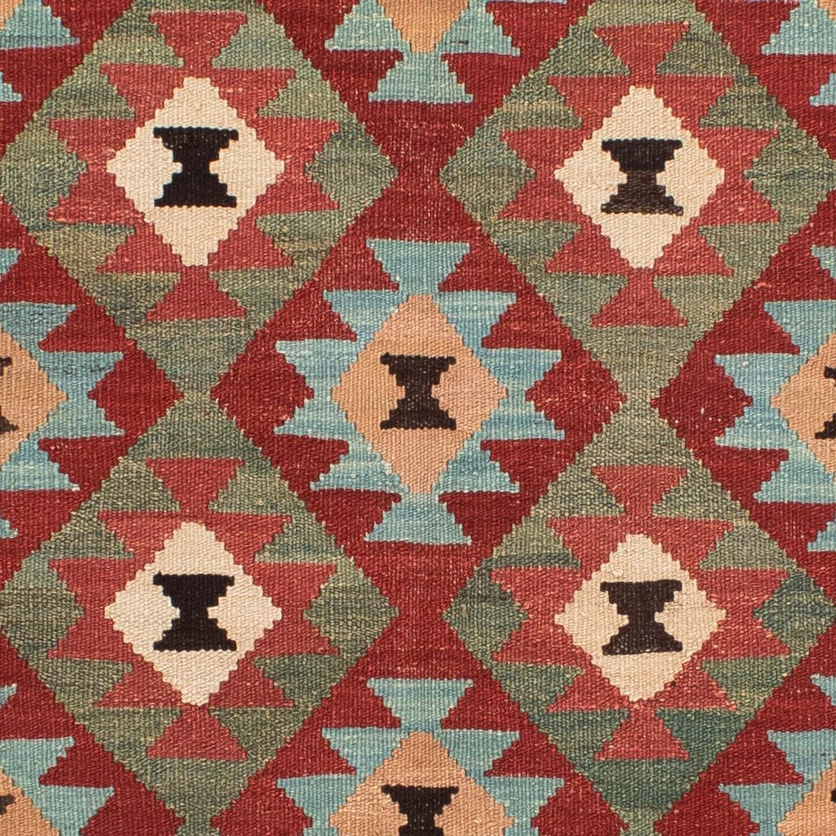 Kelim Rug - Splash - 207 x 150 cm - multicolored