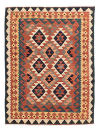 Kelim Rug - Splash - 205 x 158 cm - multicolored