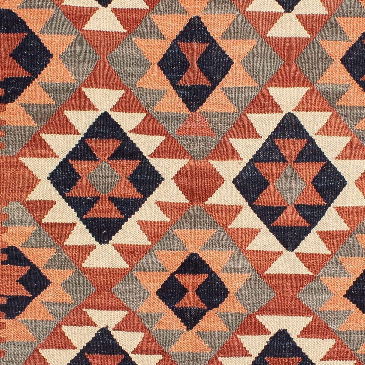 Kelim Rug - Splash - 205 x 158 cm - multicolored