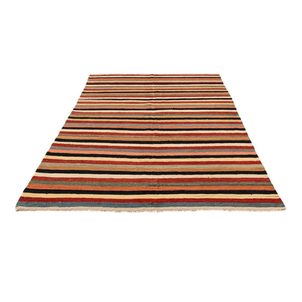 Kelim Rug - Splash - 200 x 152 cm - multicolored