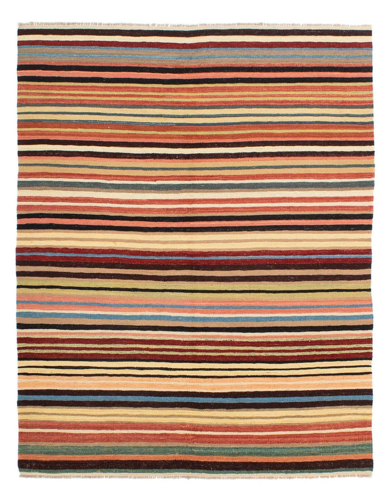 Kelim Rug - Splash - 199 x 156 cm - multicolored