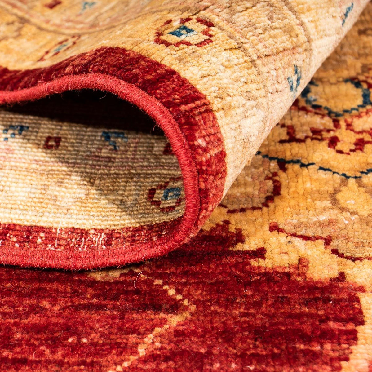 Ziegler Rug - 222 x 174 cm - dark red