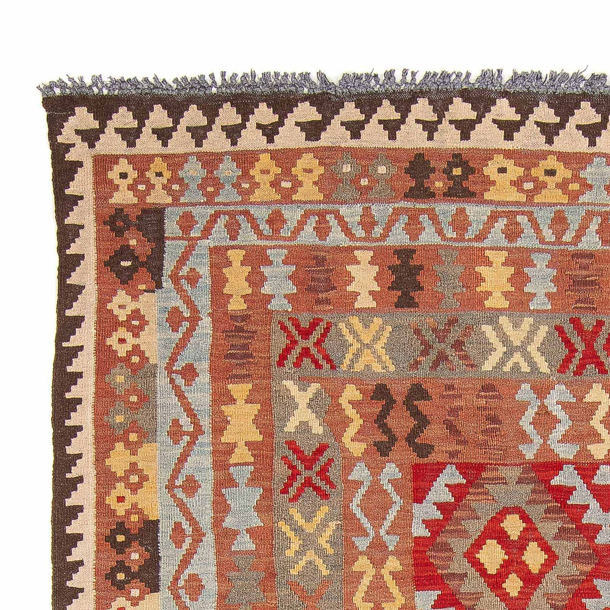 Kelim Rug - Splash - 292 x 193 cm - multicolored