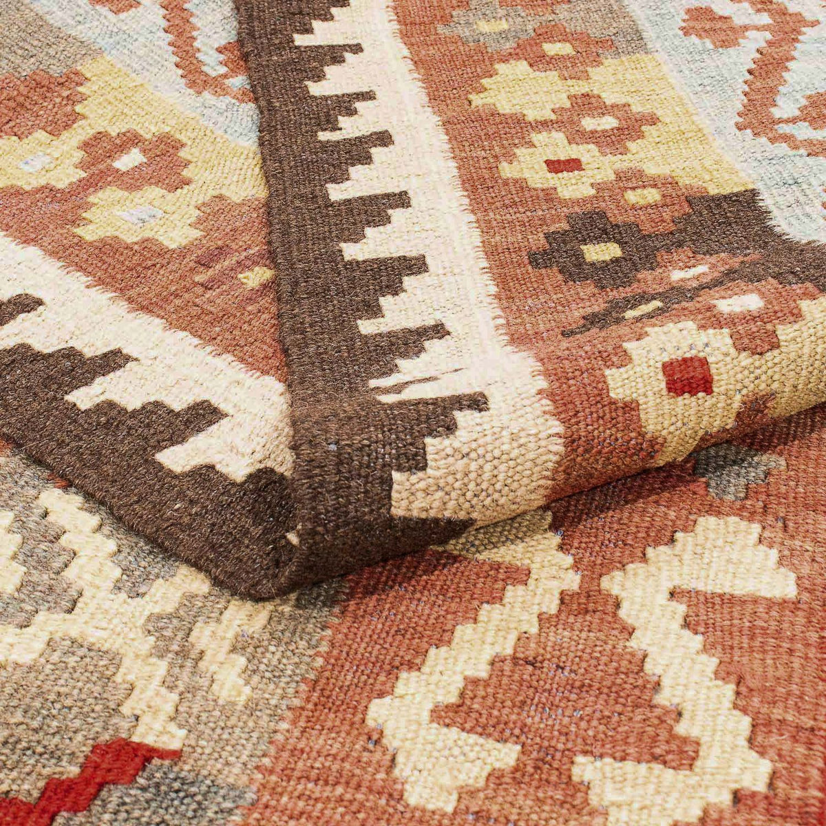 Kelim Rug - Splash - 292 x 193 cm - multicolored