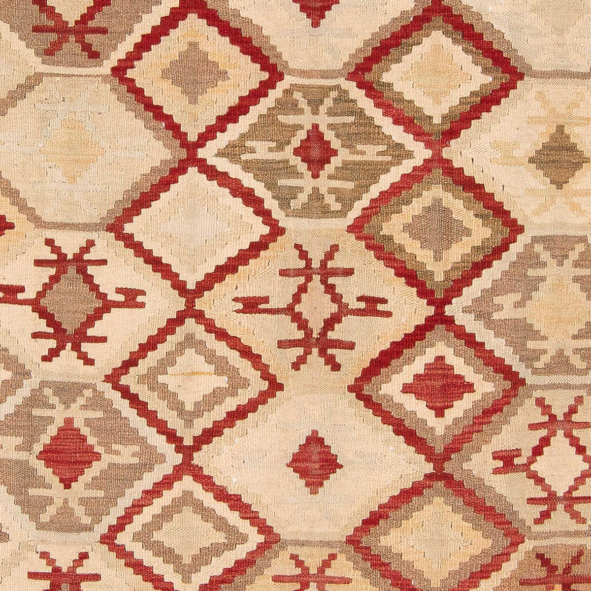 Kelim Rug - Splash - 290 x 193 cm - beige