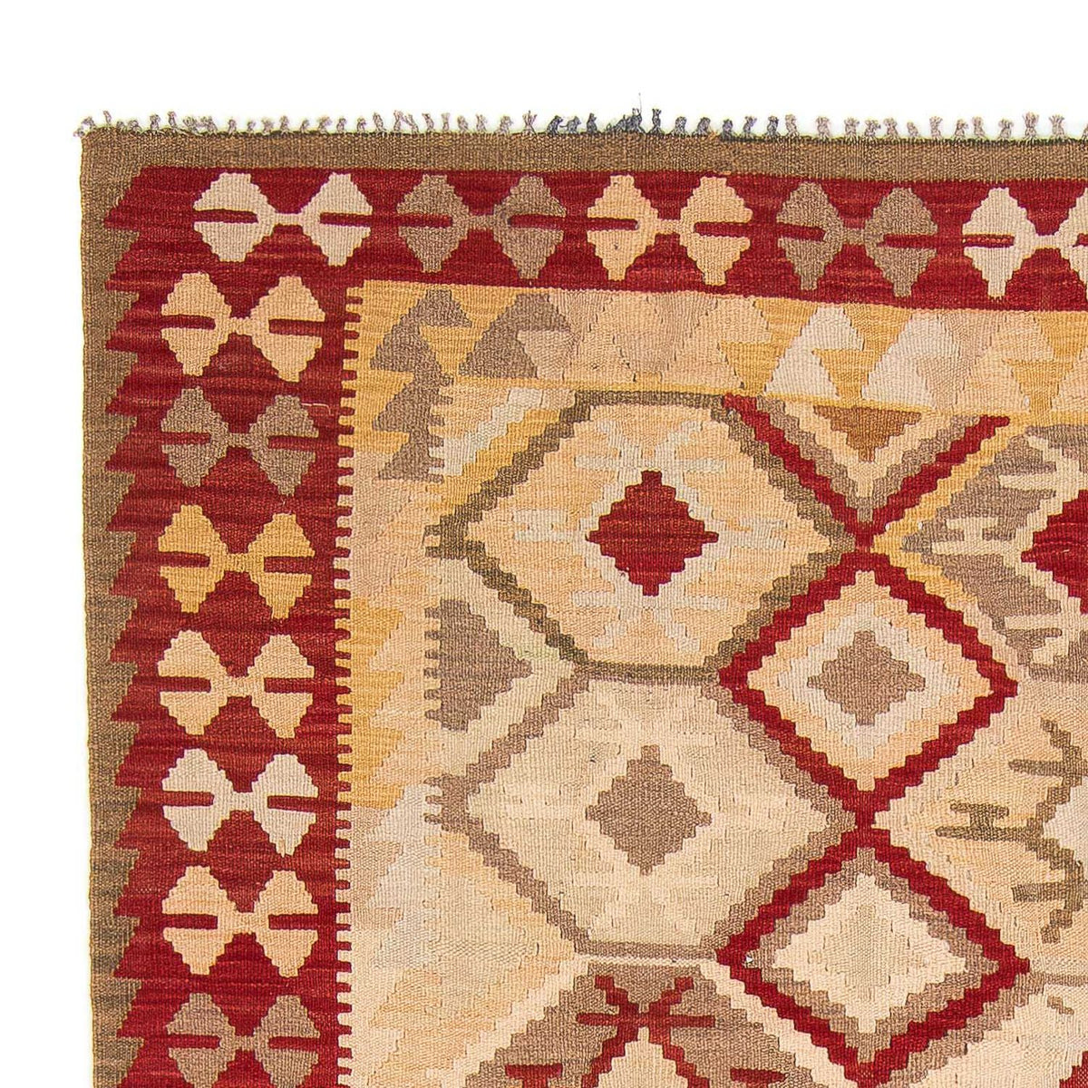 Kelim Rug - Splash - 290 x 193 cm - beige