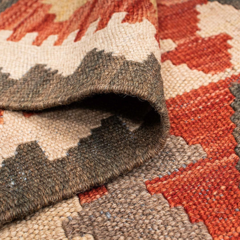 Kelim Rug - Oriental - 194 x 147 cm - light red