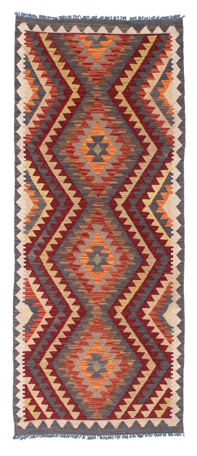 Runner Kelim Rug - Oriental - 191 x 80 cm - grey