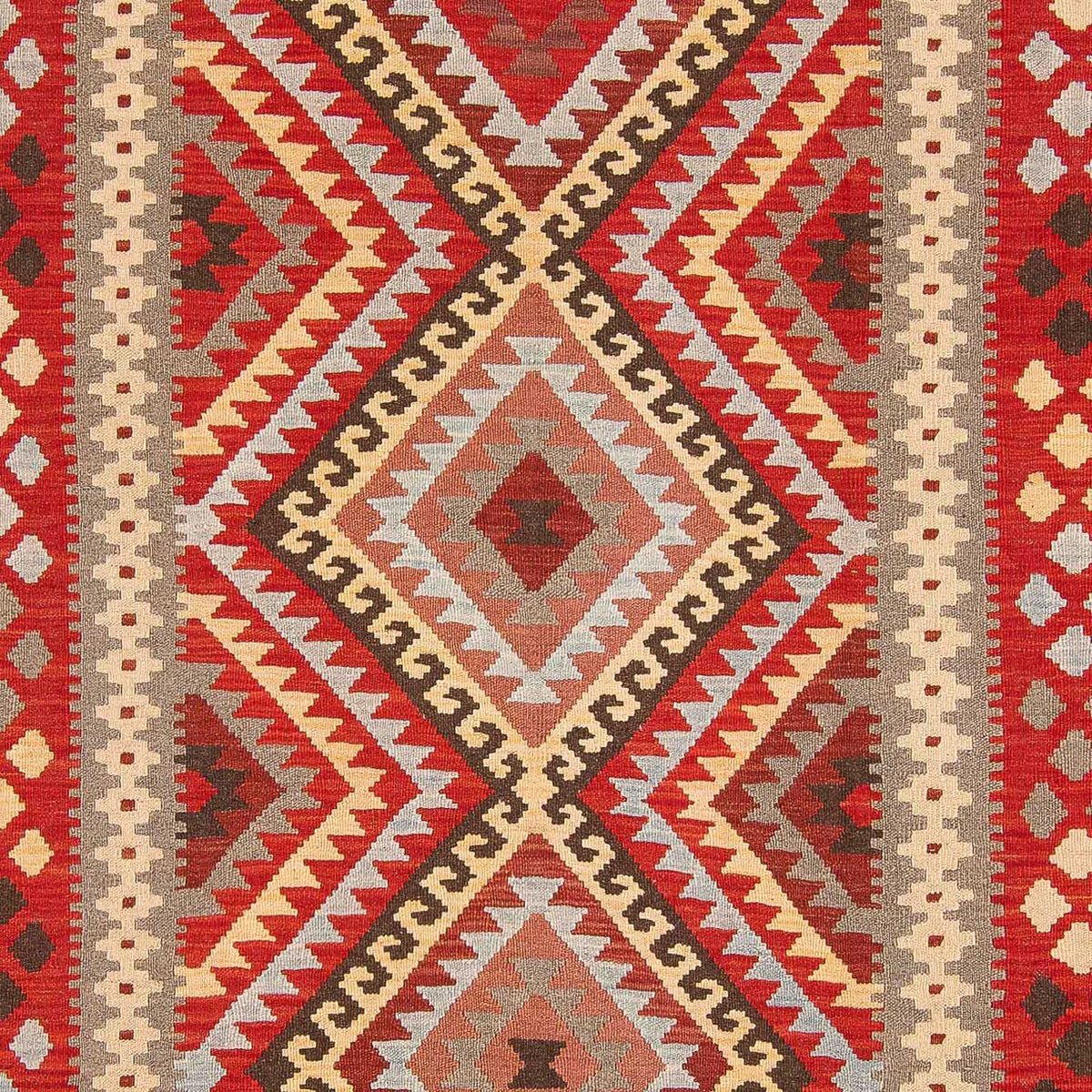 Kelim Rug - Splash - 304 x 199 cm - multicolored