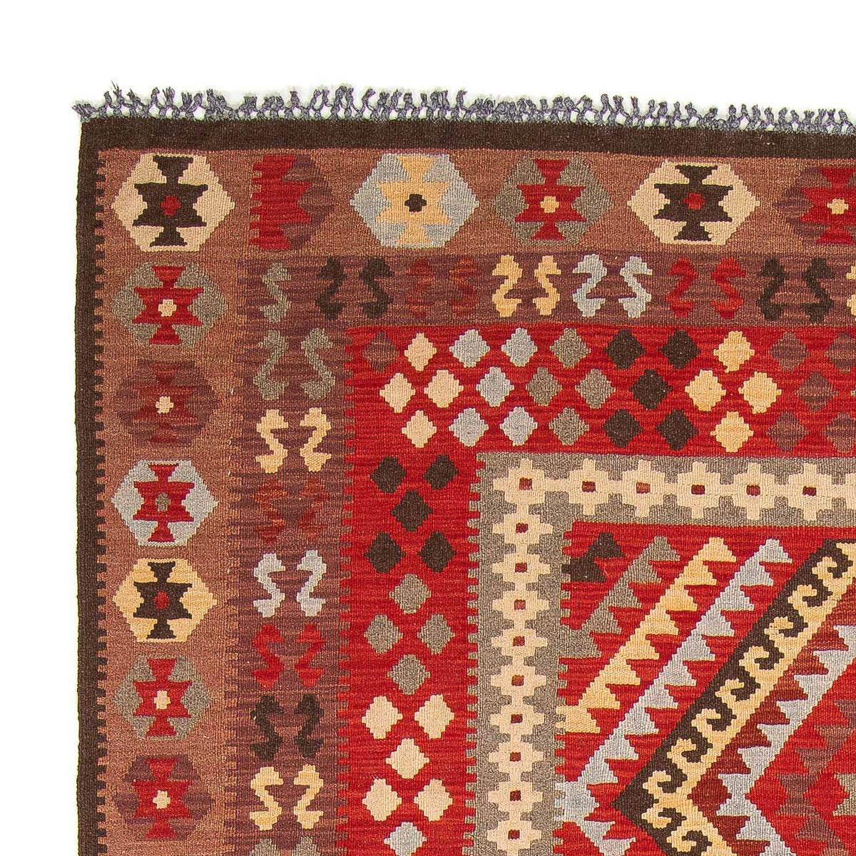 Kelim Rug - Splash - 304 x 199 cm - multicolored