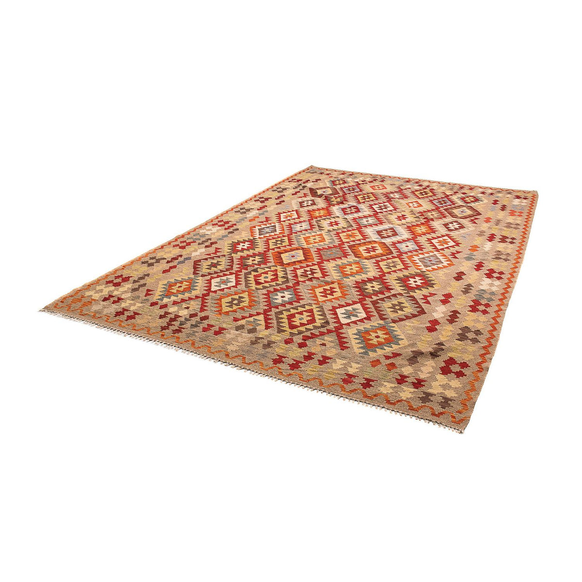 Kelim Rug - Splash - 292 x 205 cm - multicolored