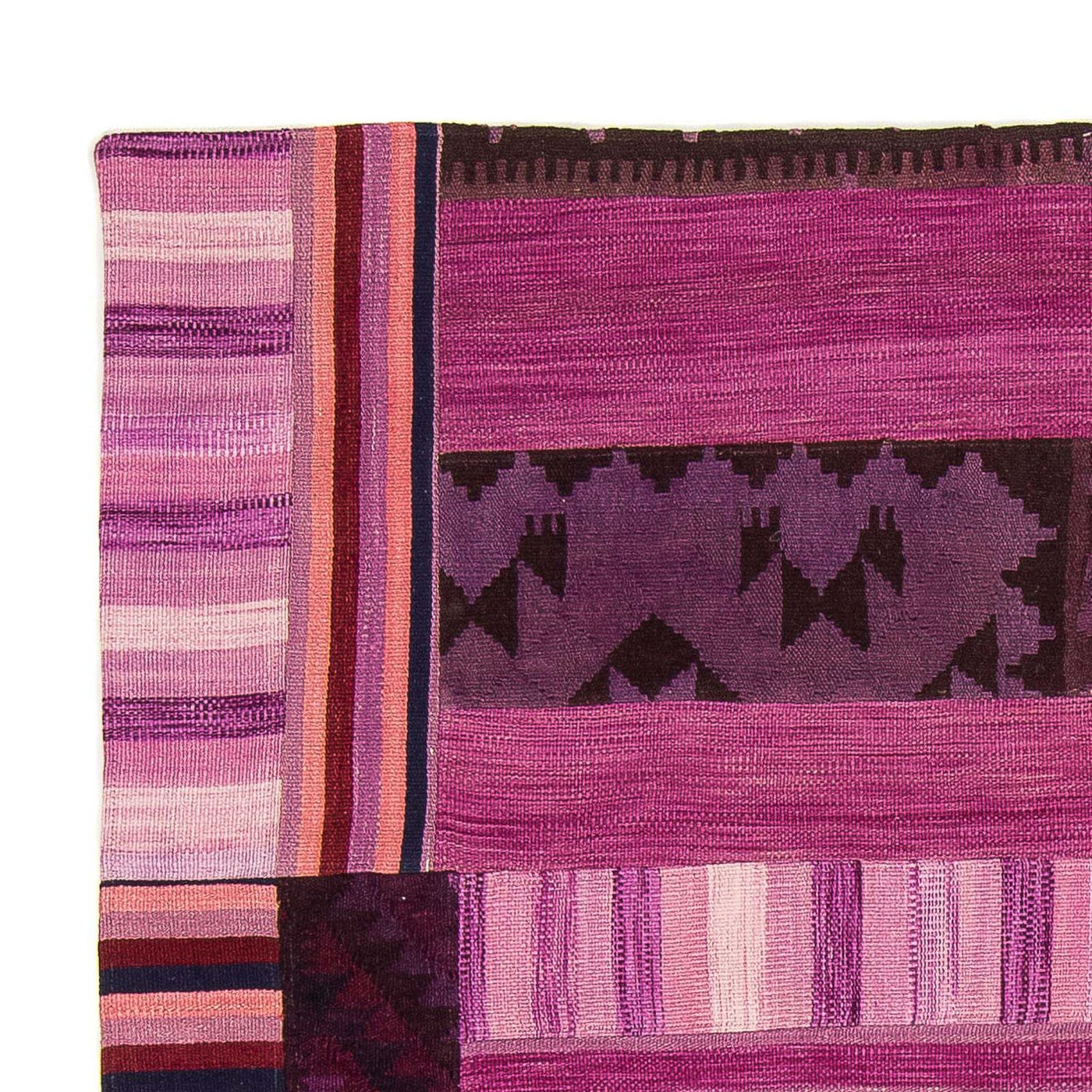 Patchwork Rug 298x155cm - Wool Rug
