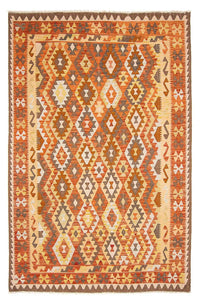 Kelim Rug - Splash - 292 x 200 cm - multicolored