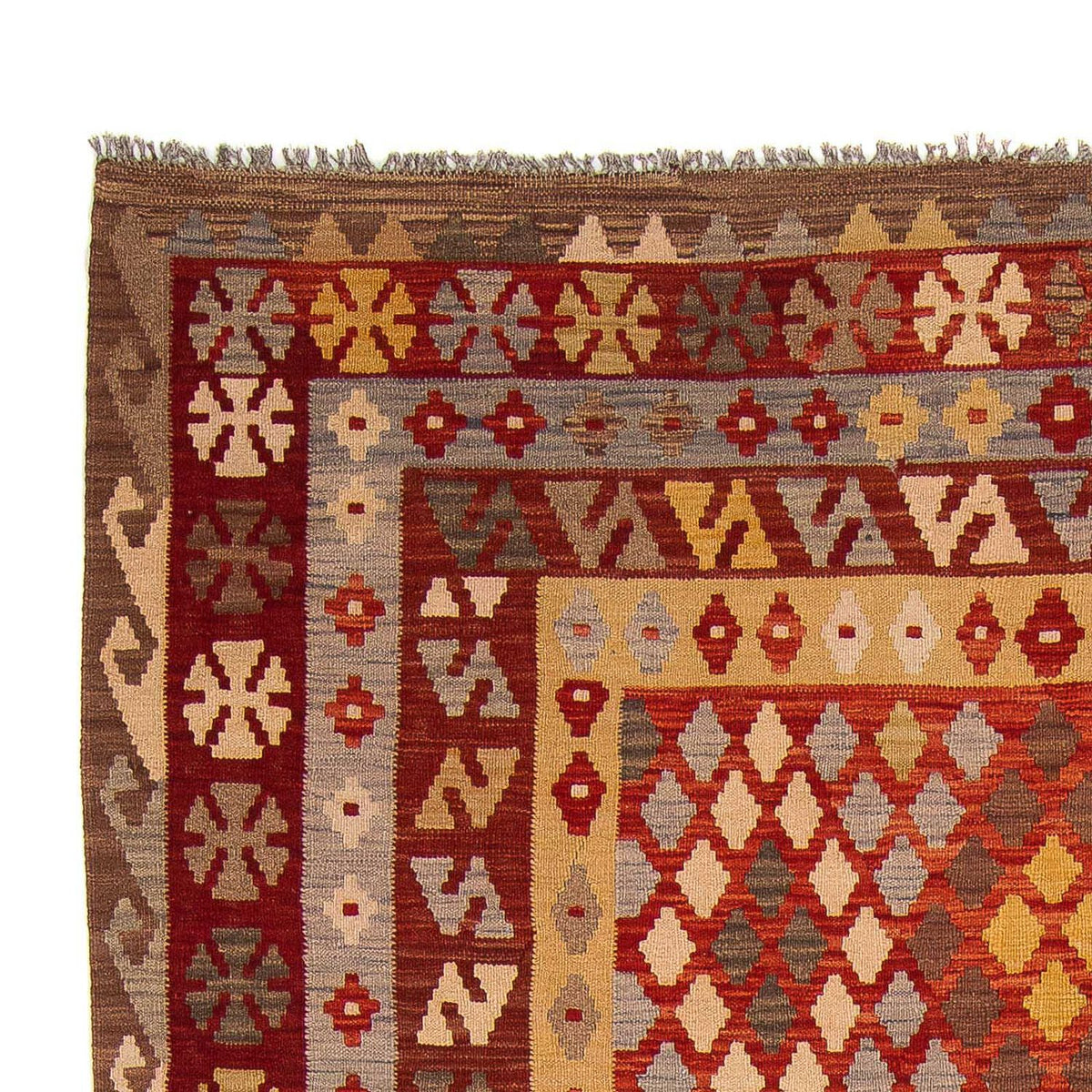 Kelim Rug - Splash - 304 x 204 cm - multicolored