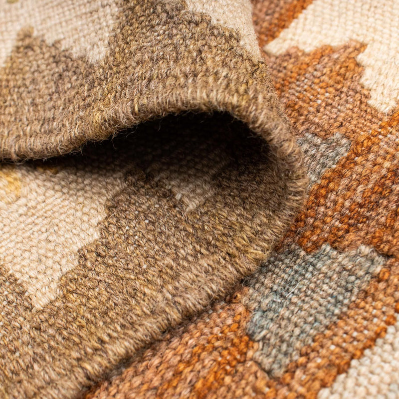 Runner Kelim Rug - Oriental - 200 x 92 cm - light brown