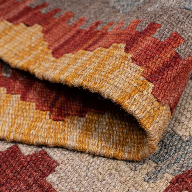 Runner Kelim Rug - Splash - 312 x 80 cm - multicolored