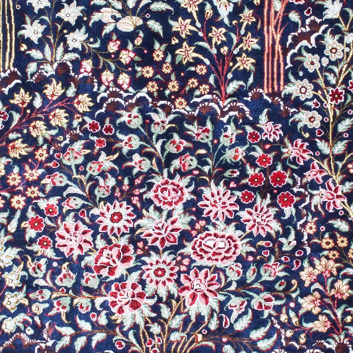 Perser Rug - Ghom - 152 x 100 cm - dark blue