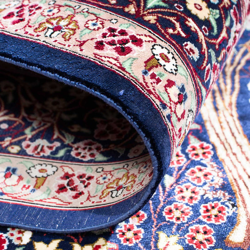 Perser Rug - Ghom - 152 x 100 cm - dark blue