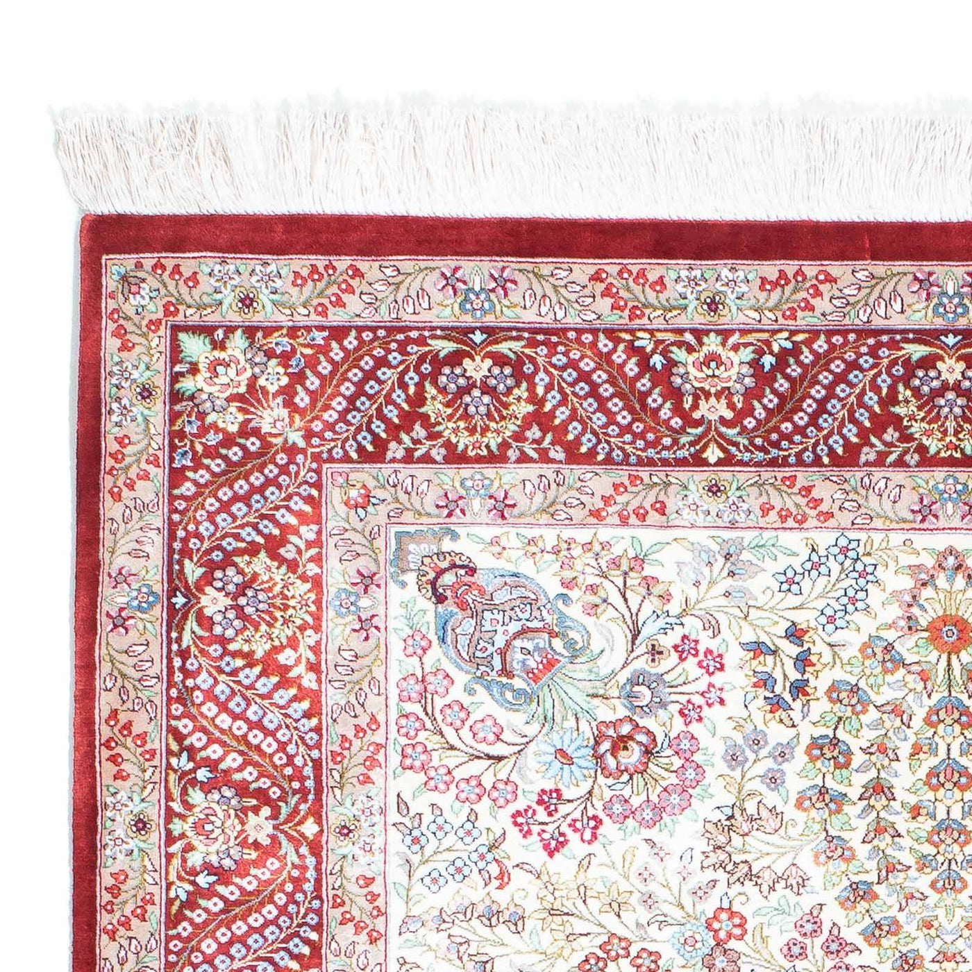 Qom Rug 158x103cm - Persian Rugs