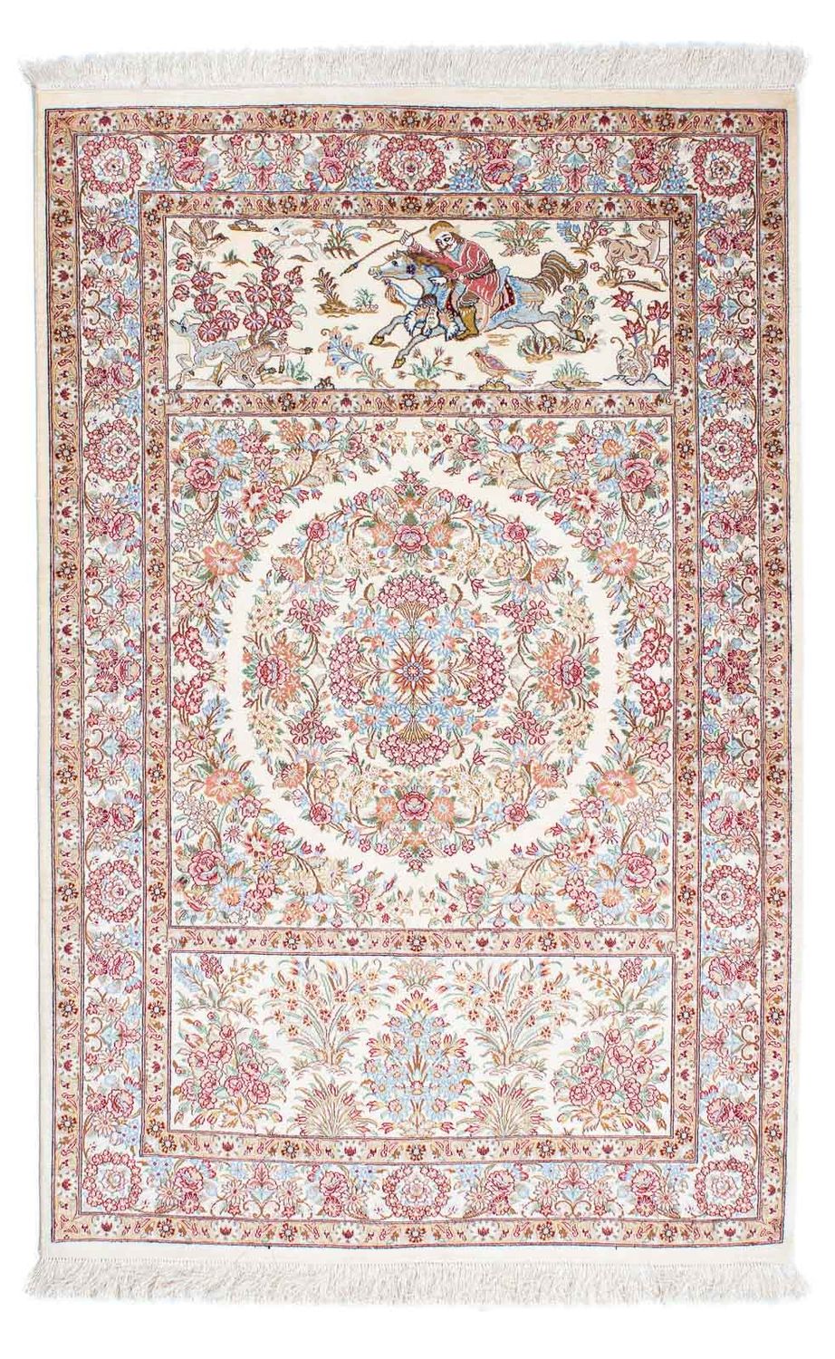 Perser Rug - Ghom - 157 x 100 cm - beige