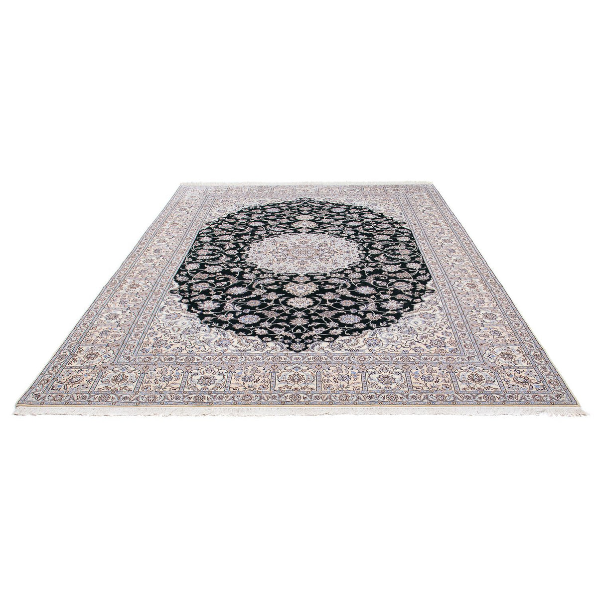 Perser Rug - Nain - Premium - 304 x 215 cm - dark blue