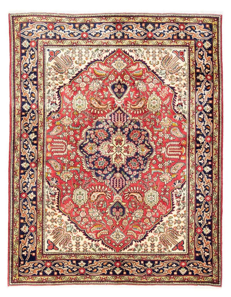 Perser Rug - Tabriz - Royal - 195 x 150 cm - red