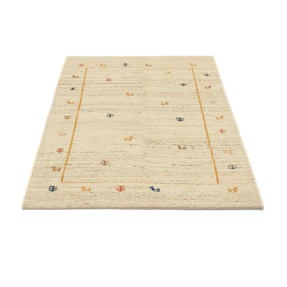 Gabbeh Rug - Perser - 143 x 97 cm - beige