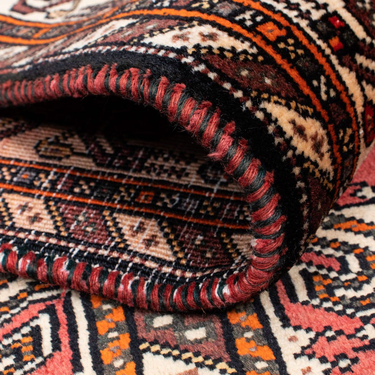 Runner Perser Rug - Nomadic - 393 x 115 cm - light red