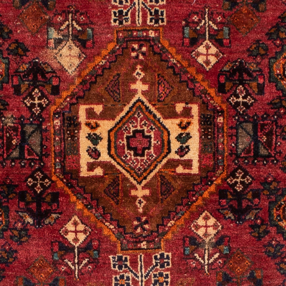Perser Rug - Nomadic - 155 x 103 cm - dark red