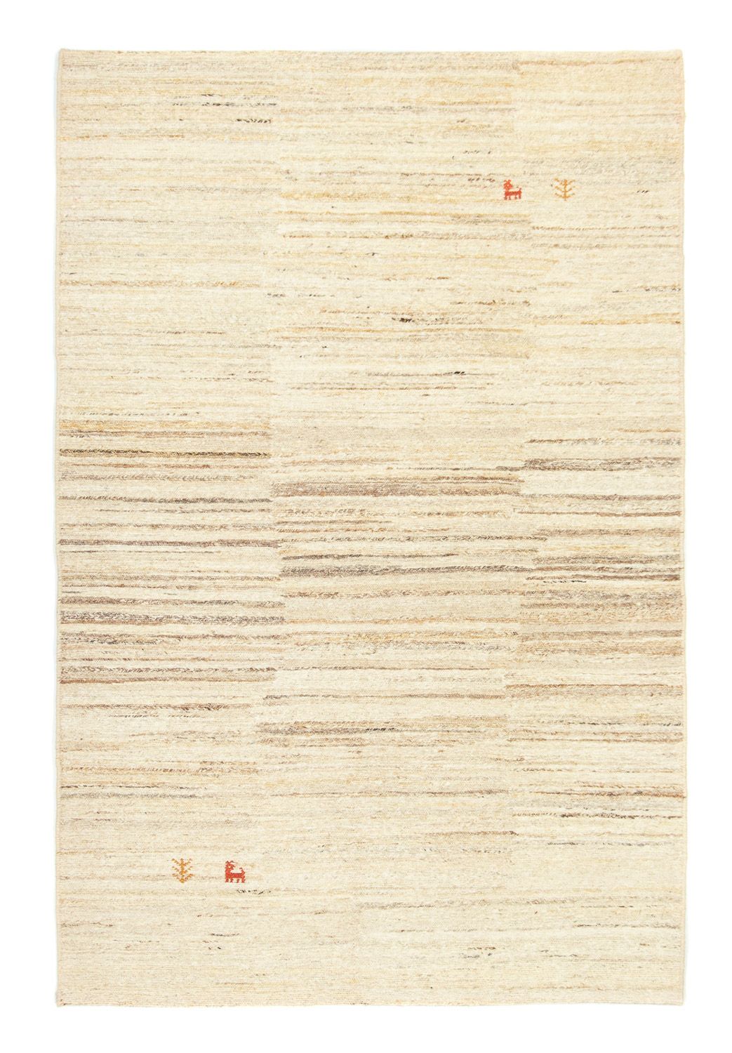 Gabbeh Rug - Perser - 180 x 117 cm - beige