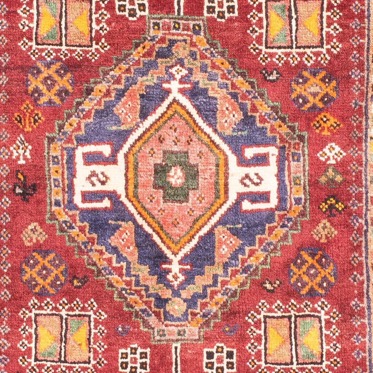 Perser Rug - Nomadic - 150 x 105 cm - dark red